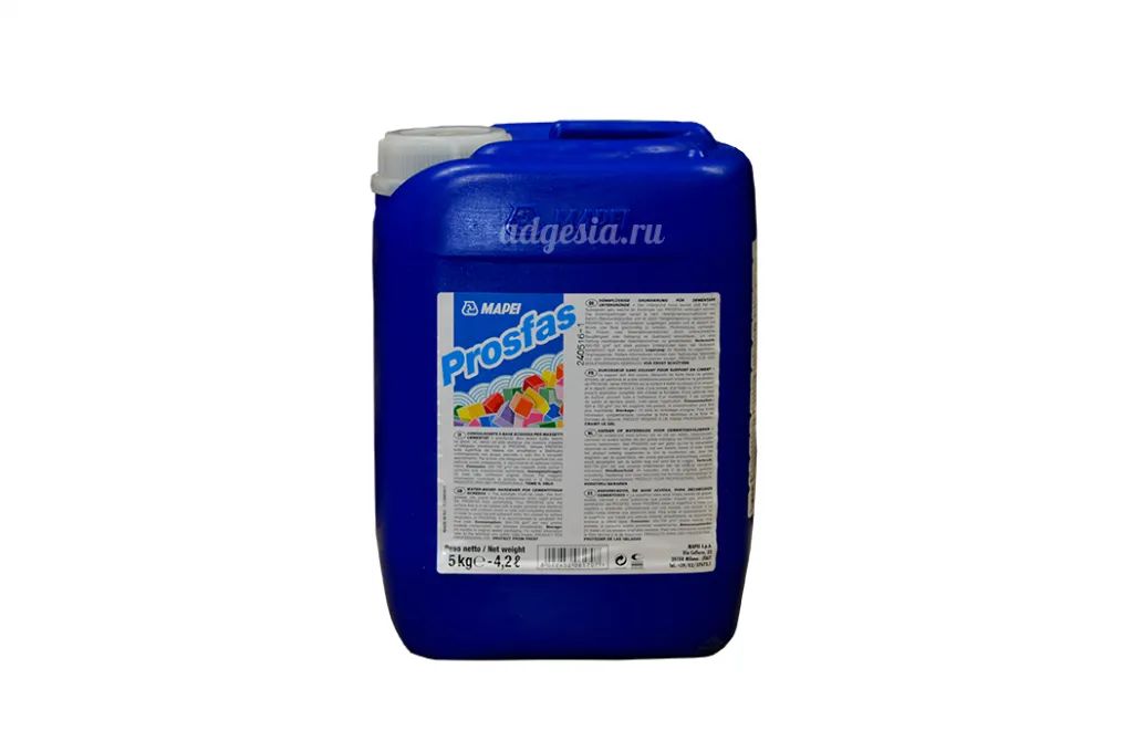 Грунтовка для упрочнения цементных стяжек Prosfas Mapei, 25 кг. в Тюмени