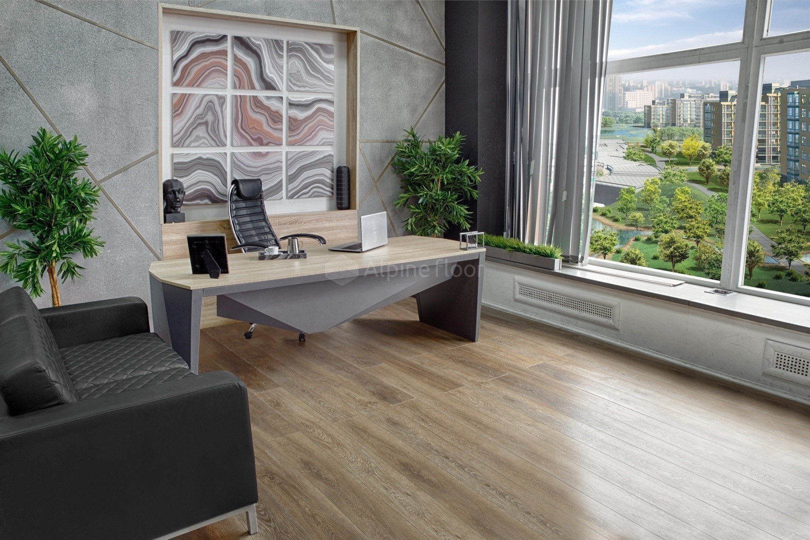 Alpine Floor LVT плитка Вайпуа ECO 11-1902